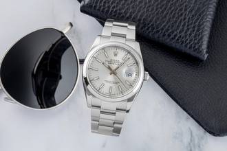 Thumbnail von Rolex Datejust 36 Silver Dial Oyster Edelstahl Automatik Ref. 126200
