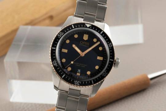  Oris Divers Sixty Five Stahl/Bronze Automatik Ref 01 733 7707 4354 Box & Papiere 