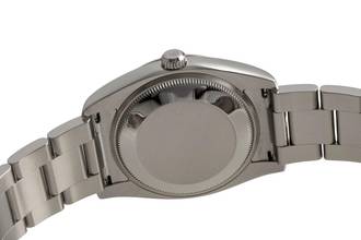 Thumbnail von Rolex Oyster Perpetual Date 34 Black Dial Stahl Weissgold Automatik Herrenuhr Ref 115234 Papiere