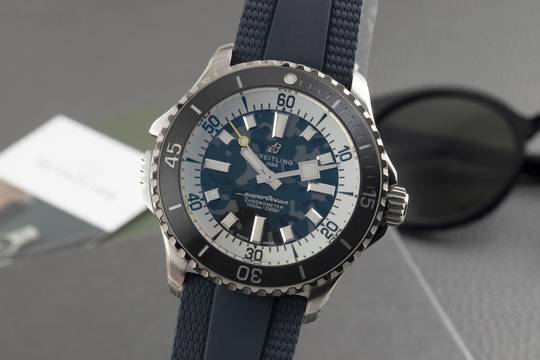  Breitling Superocean 46 Automatic 46 Super Diver Titan Ref. E10379351B1S1 B&P New 
