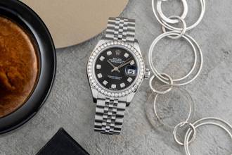 Thumbnail von Rolex Lady-Datejust Steel / White Gold Diamonds Automatic Ref. 279384RBR B&P 2021