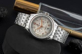 Thumbnail von Breitling Premier B01 Chronograph 42 Steel Automatic Ref. AB0145211G1A1 B&P New