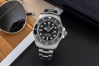Thumbnail von Rolex Sea-Dweller Deepsea Black Dial Oyster Stahl Automatik Ref. 116660