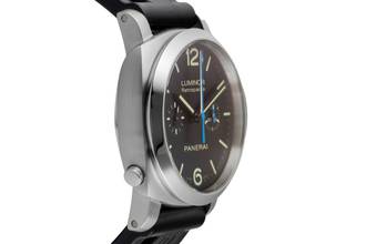 Thumbnail von Panerai Luminor 1950 Chronograph Rattrapante Stahl Automatik Ref. PAM00362 B&P
