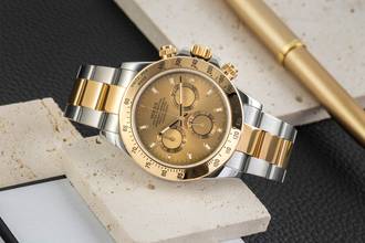 Thumbnail von Rolex Daytona Chronograph Stahl / Gold Automatik Herren Ref. 116523 B&P 2011
