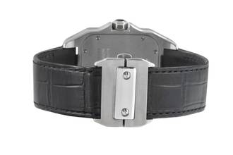 Thumbnail von Cartier Santos 100 Edelstahl Automatik Herrenuhr Ref. W20073X8 2656 Papiere 2014