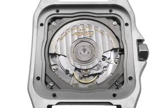 Thumbnail von Cartier Santos 100 Edelstahl Automatik Herrenuhr Ref. W20073X8 2656 Papiere 2014