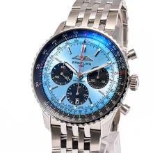  Breitling Navitimer B01 Chrono 43 Ice Blue – AB0138241C1A1 – NEW & Unworn – 06/2026 Full Set 