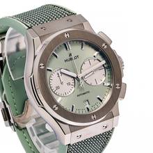 Thumbnail von Hublot Classic Fusion Chrono Titanium Sage Green – 521.NX.891G.NR – NEW & Unworn – 2026 Full Set