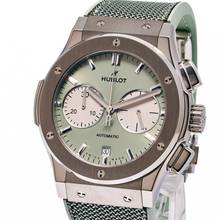 Thumbnail von Hublot Classic Fusion Chrono Titanium Sage Green – 521.NX.891G.NR – NEW & Unworn – 2026 Full Set
