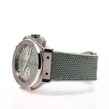 Thumbnail von Hublot Classic Fusion Chrono Titanium Sage Green – 521.NX.891G.NR – NEW & Unworn – 2026 Full Set