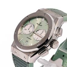Thumbnail von Hublot Classic Fusion Chrono Titanium Sage Green – 521.NX.891G.NR – NEW & Unworn – 2026 Full Set