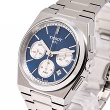 Thumbnail von Tissot PRX Automatic Chrono 42 Blue – T137.427.11.041.00 – like NEW – 03/2023 Full Set
