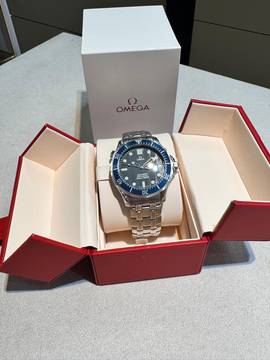 Omega Seamaster Professional Omega Service 09.06.2026 und Service Box