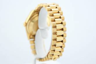 Thumbnail von Rolex Day-Date 36 Black Onyx Diamond Dial - German Day Wheel - Yellow Gold - 18238 1994