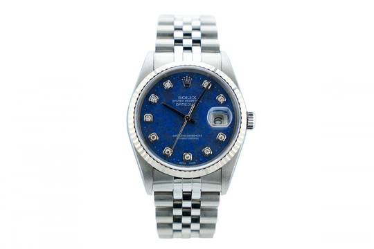 Rolex Datejust 36 36MM - Sodalite Dial - Diamond Indices - Jubilee Bracelet - 16234 1999