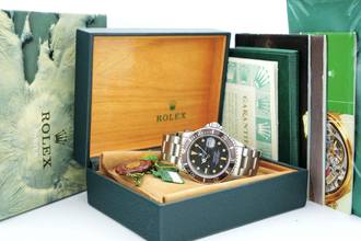 Thumbnail von Rolex Submariner Date Mocca Faded Bezel - 16800 1983
