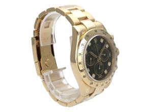 Thumbnail von Rolex Daytona Cosmograph Daytona 116528 Gelbgold Schwarz Diamant