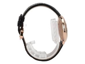 Thumbnail von Cartier Ballon Bleu 33mm by Cartier Rose Gold / Leather Ref. W6920097