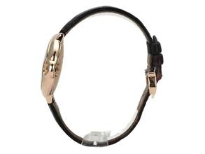 Thumbnail von Cartier Ballon Bleu 33mm by Cartier Rose Gold / Leather Ref. W6920097