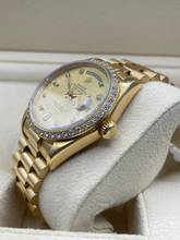 Thumbnail von Rolex Day-Date 36 Top Condition Champagne Diamond Dial Bezel High quality A.M.