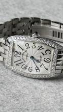 Thumbnail von Franck Muller Cintrée Curvex Top condition Fullset factory diamonds