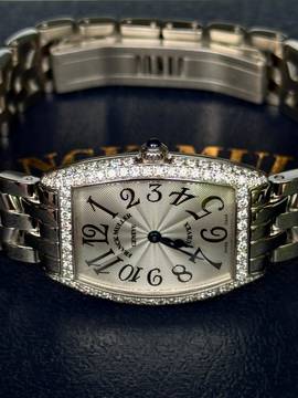 Franck Muller Curvex Top condition Fullset factory diamonds