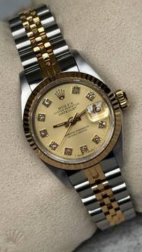 Rolex Lady-Datejust Top Condition diamond dial no stretch