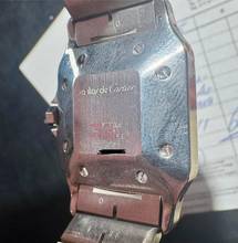 Thumbnail von Cartier Santos Carrée | 2961 | orig. Certificate 1988 | Service 2025