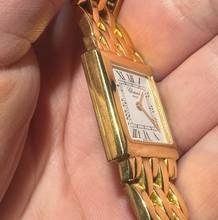 Thumbnail von Chopard Tank Lady | 7401 | Full Set 2009 | orig. yellow gold bracelet