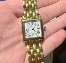 Thumbnail von Chopard Tank Lady | 7401 | Full Set 2009 | orig. yellow gold bracelet