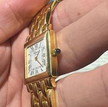 Thumbnail von Chopard Tank Lady | 7401 | Full Set 2009 | orig. yellow gold bracelet