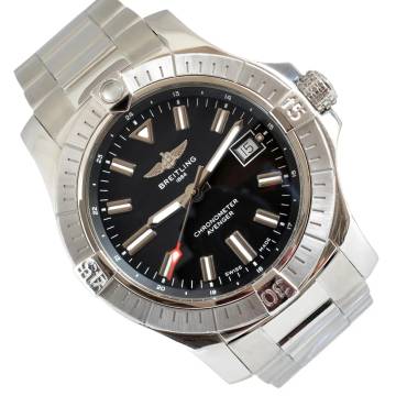  Breitling Avenger 43MM Chronometer black dial TOP Condition 