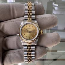Thumbnail von Rolex Oyster Perpetual 67193 26MM Champagne dial Full Set TOP Condition