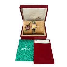 Thumbnail von Rolex Oyster Perpetual 67193 26MM Champagne dial Full Set TOP Condition