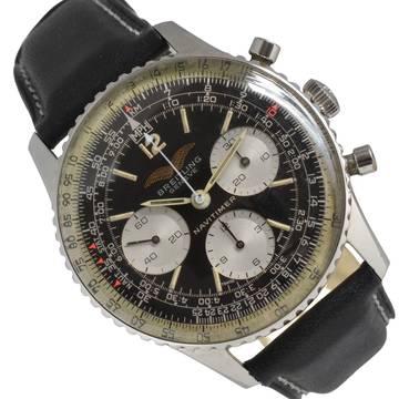  Breitling Navitimer 806 Aopa Military by IAF Iraqi Air Force 1966 TOP Condition 
