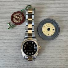 Thumbnail von Rolex Datejust 31 68273 Medium 31MM black diamonds dial Full Set
