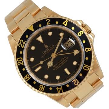  Rolex GMT-Master II 16718 Black dial Full Set 1992 