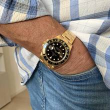 Thumbnail von Rolex GMT-Master II 16718 Black dial Full Set 1992