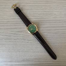Thumbnail von Rolex Oyster Perpetual 6284 green enamel dial rose gold 18KT very rare 1957