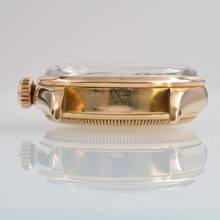 Thumbnail von Rolex Oyster Perpetual 6284 green enamel dial rose gold 18KT very rare 1957