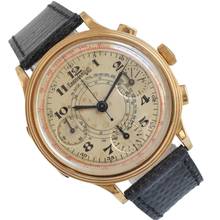 Eberhard & Co. Extra-Fort Pre-Extrafort Tri-compax Oversize イエローゴールド 18KT 非常に希少 1937年