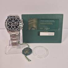 Thumbnail von Rolex Daytona Ceramic Black Dial Full Stickers 40mm Automatic Complete