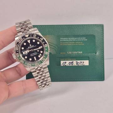  Rolex GMT-Master II Sprite Jubilee 40mm Automático Completo 