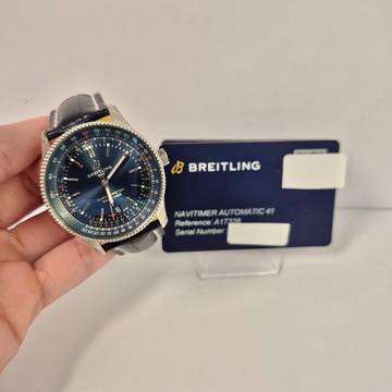  Breitling Navitimer Blue Sky Automatic 41mm Completo 