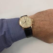Thumbnail von Universal Genève Compax Vintage Chronograph Bi Compax Rose Gold 38mm Hand-wound