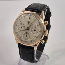 Thumbnail von Universal Genève Compax Vintage Chronograph Bi Compax Rose Gold 38mm Hand-wound