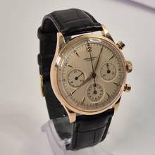 Thumbnail von Universal Genève Compax Vintage Chronograph Bi Compax Rose Gold 38mm Hand-wound