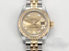 Thumbnail von Rolex Lady-Datejust 179173 2014 Stahl Gelbgold 750 Diamanten Automatik Gold