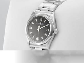 Thumbnail von Rolex Oyster Perpetual 31 Mm 2007 Edelstahl Automatik Stahl Stainless Steel Oyster-band Black Dial